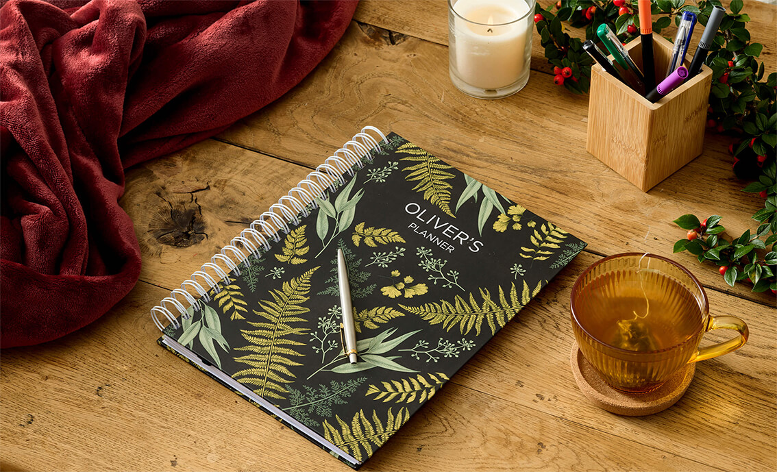 Woodland January 2025 Life Planner - Fern 